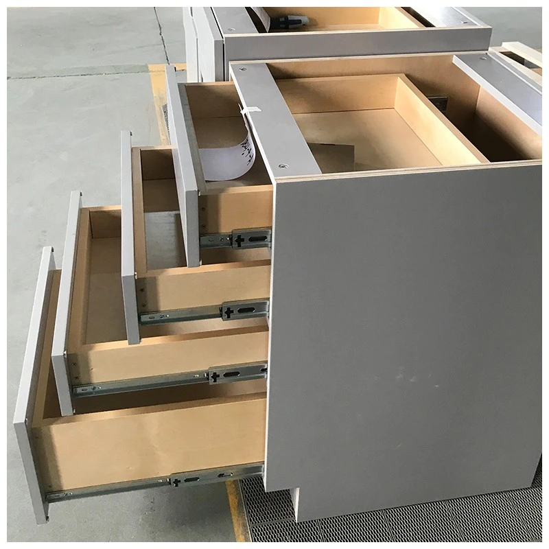 Grey Shaker 4 Drawers Base Cabinets Grey Shaker 4 Drawers Base Cabinets