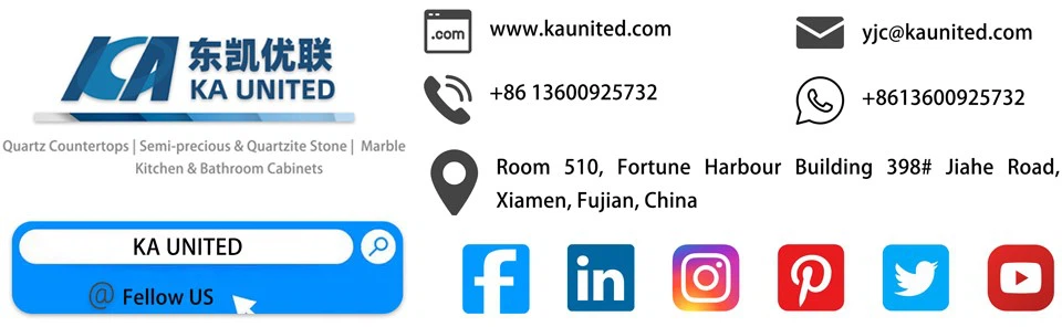 Black And White Quartz Countertop Factory-KA UNITED Black And White Quartz Countertop Factory-KA UNITED