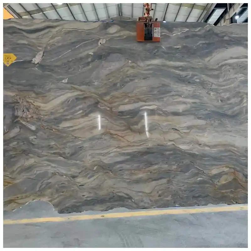 Explosion Blue Quartzite from Brazil