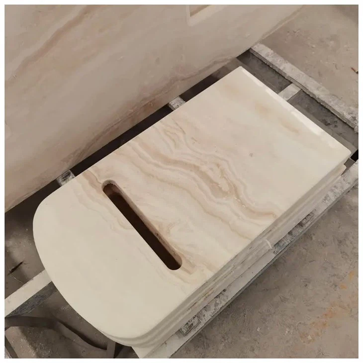 White Onyx Marble Stone Vanity Top
