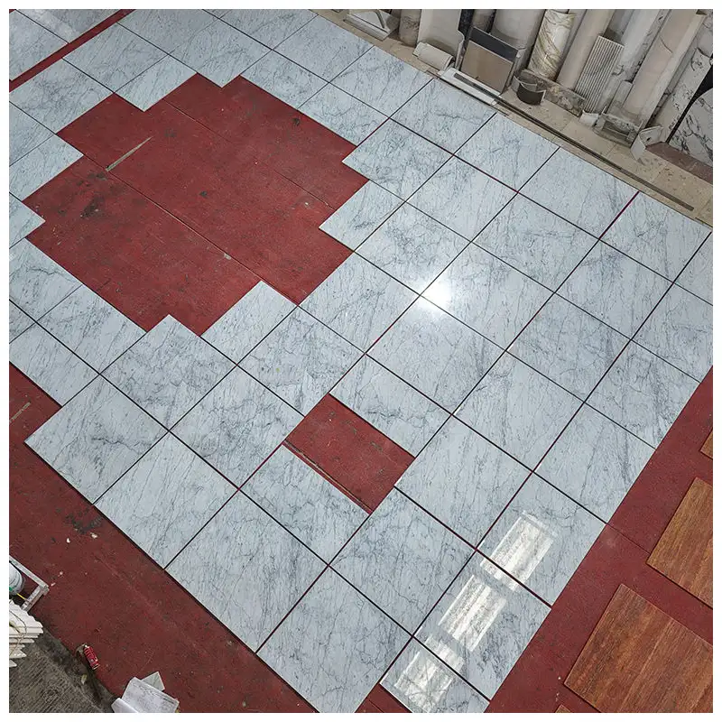 Italian Carrara Marble Tile factory
