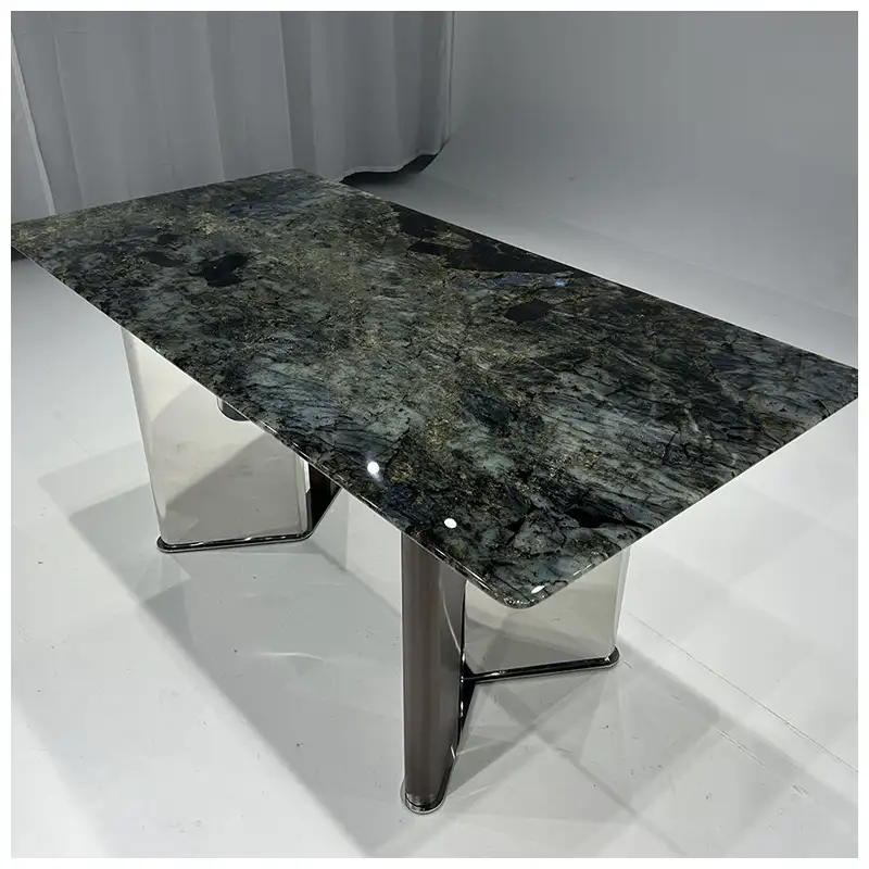 Lemurian Blue Granite Rectangle Tables
