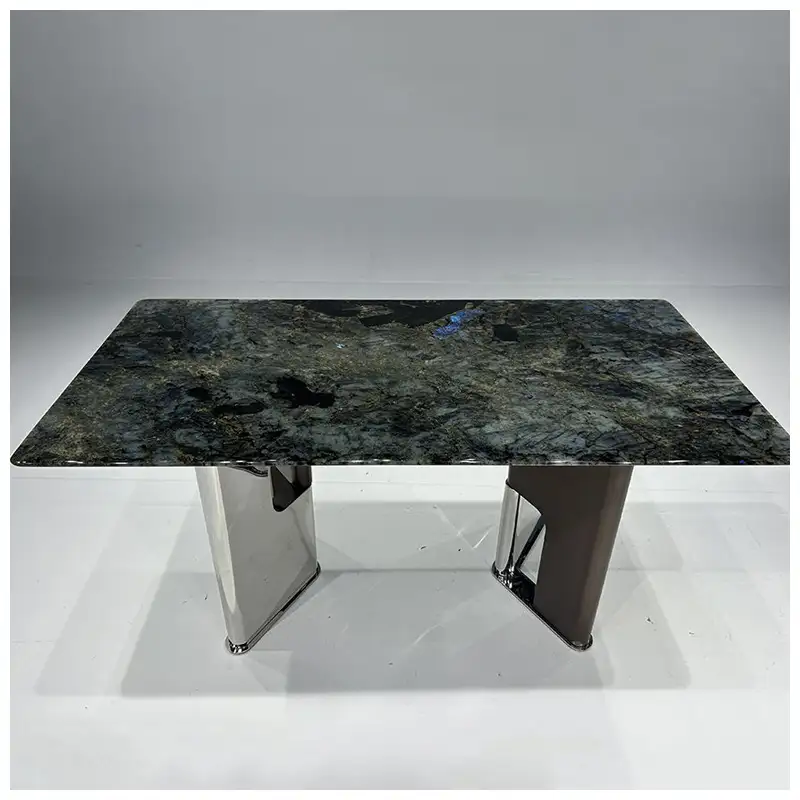 Lemurian Blue Granite Dining Tables