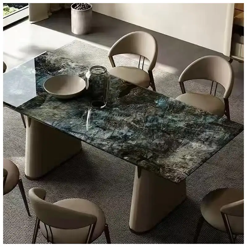 Lemurian Blue Granite Tables for Houses and Villas